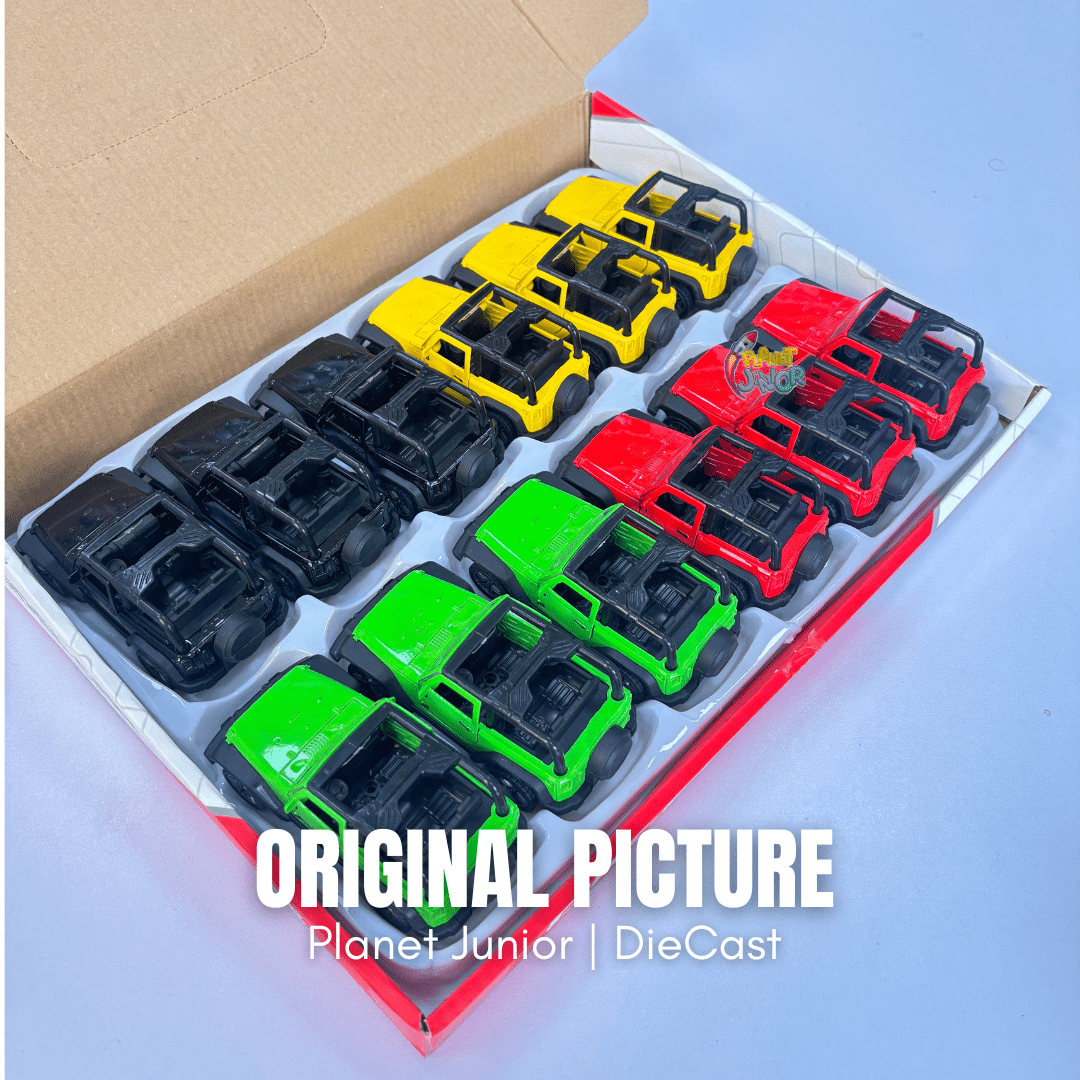 1:32 Jeep Wrangler JL Die-Cast Off-Road SUV  Car | 1 Pc