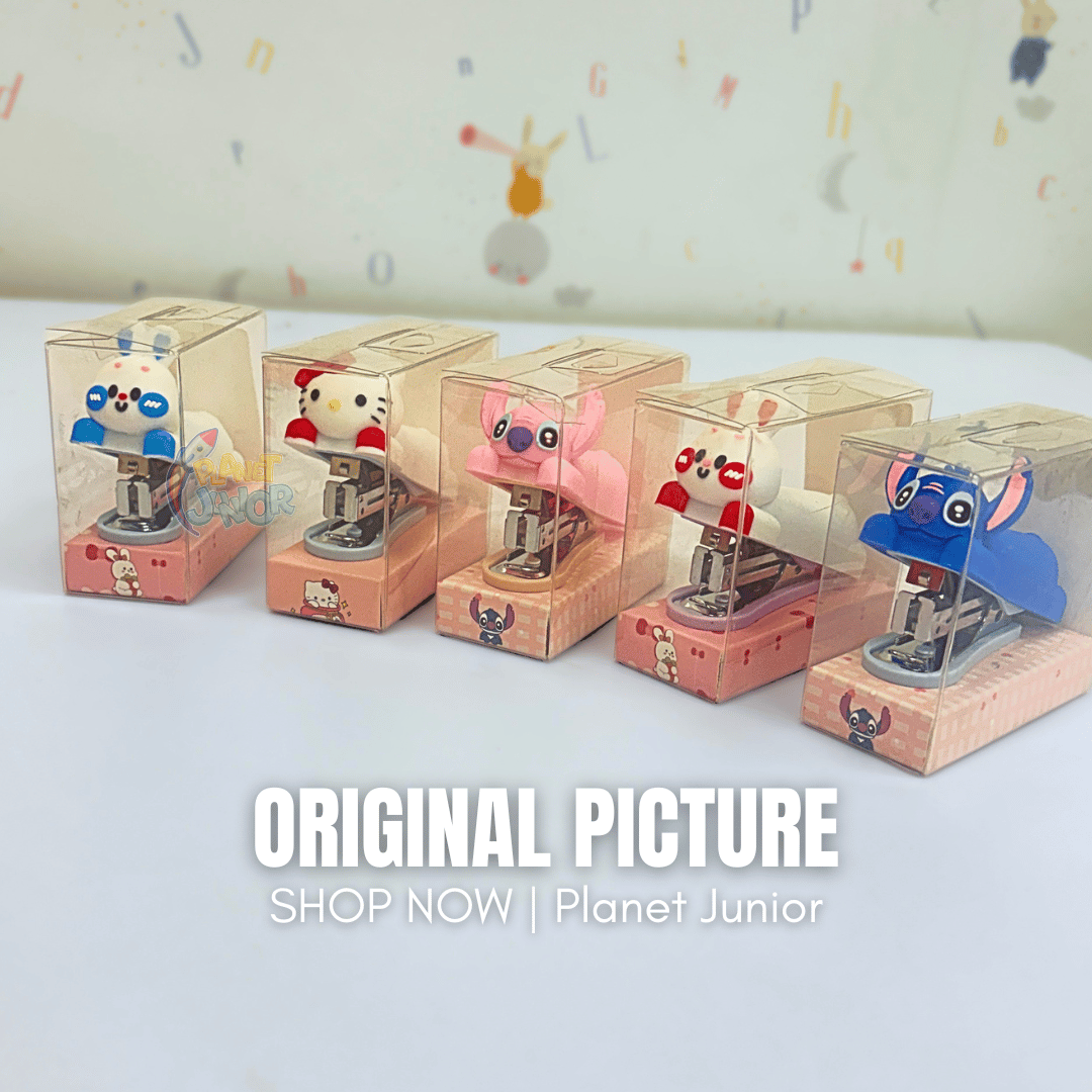 Cute Cartoon Mini Stapler – Kawaii Animal Desk Stapler Collection