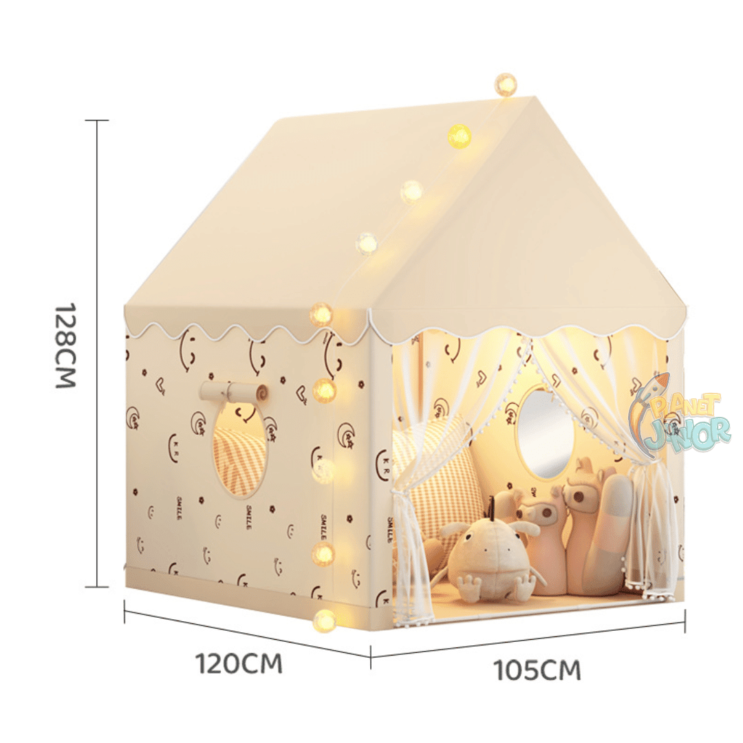🏡 Smiley Playhouse Tent for Kids