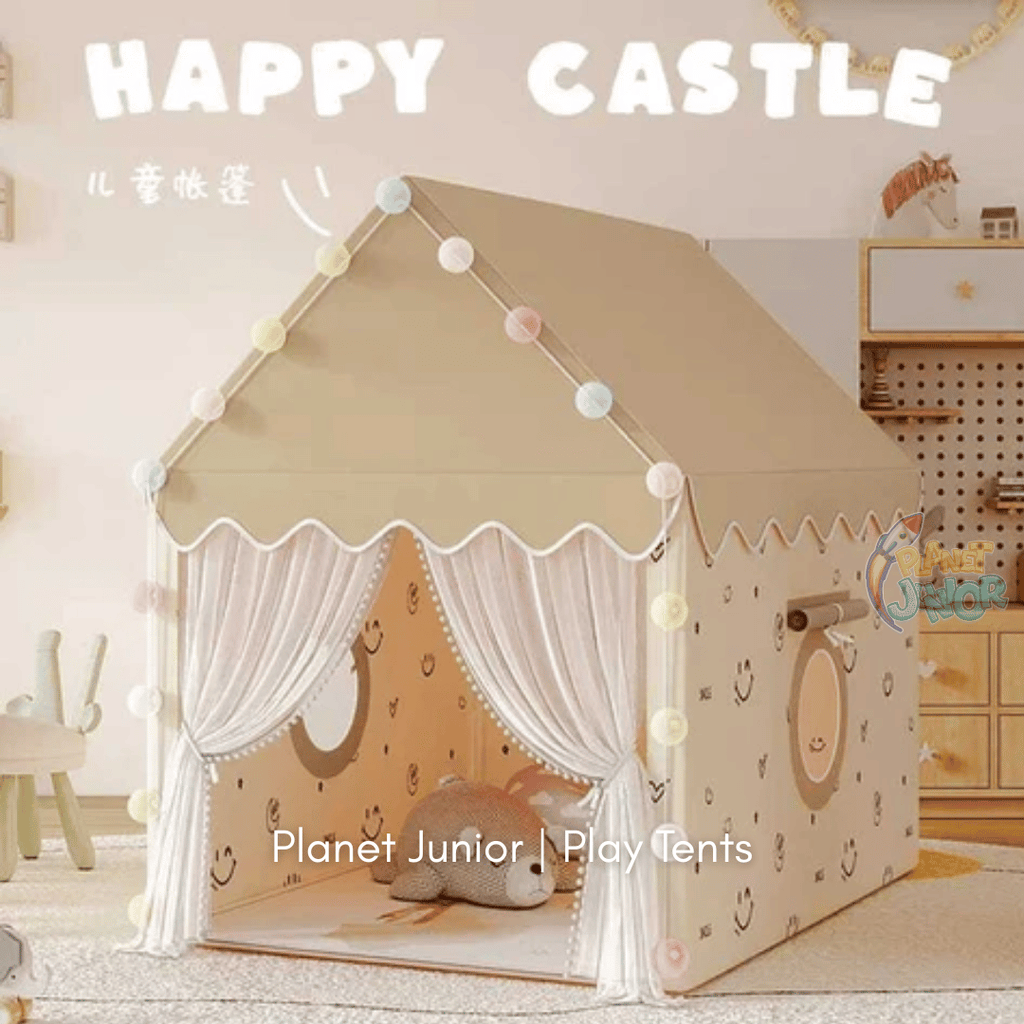 🏡 Smiley Playhouse Tent for Kids