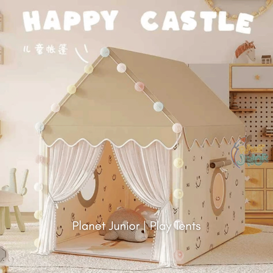 🏡 Smiley Playhouse Tent for Kids