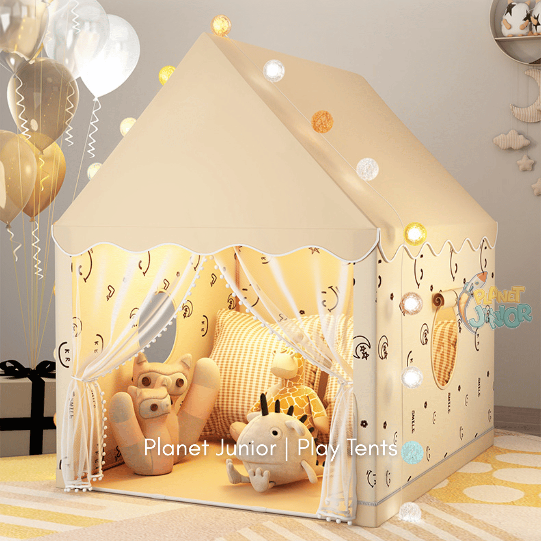 🏡 Smiley Playhouse Tent for Kids