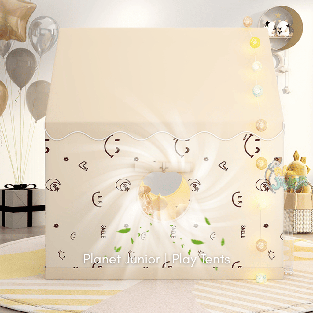 🏡 Smiley Playhouse Tent for Kids
