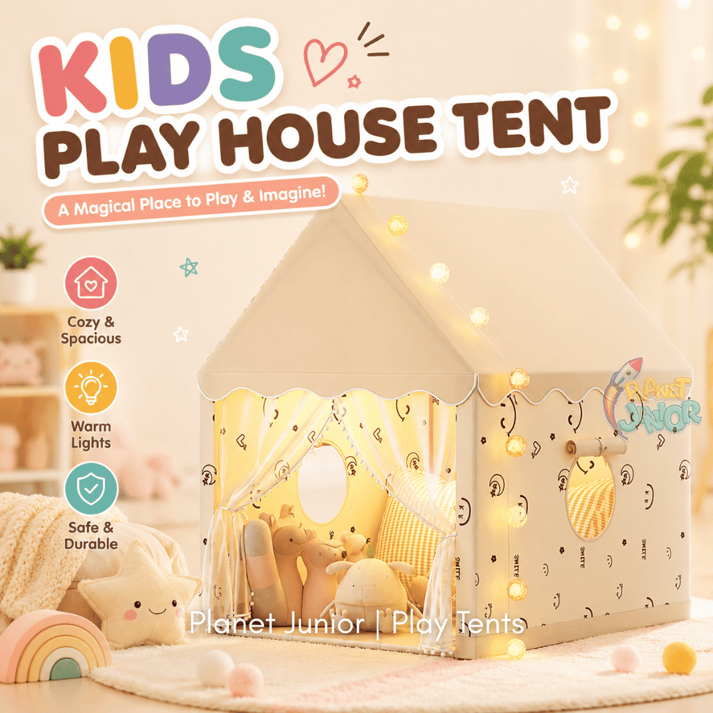 🏡 Smiley Playhouse Tent for Kids