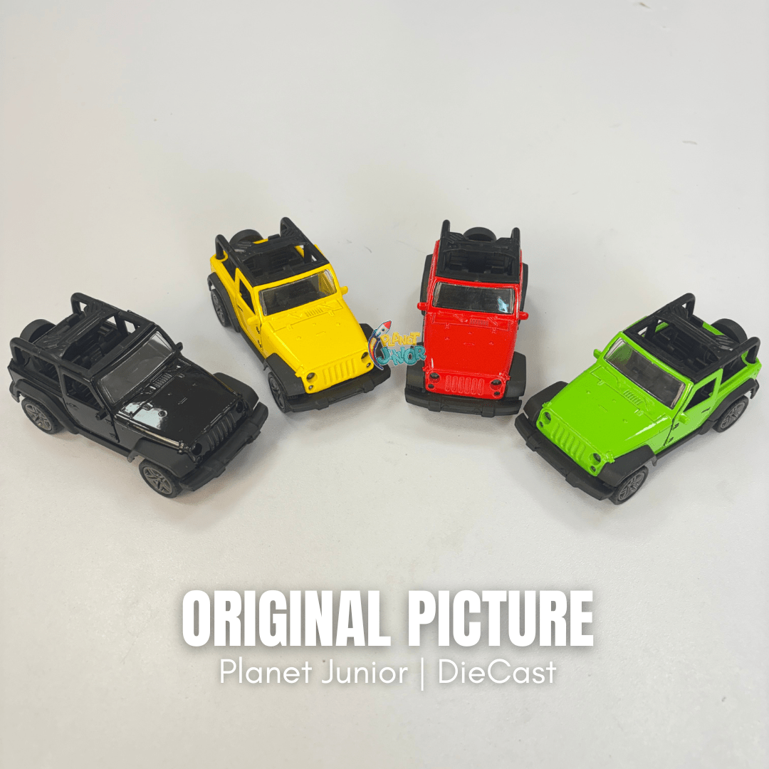 1:32 Jeep Wrangler JL Die-Cast Off-Road SUV  Car | 1 Pc