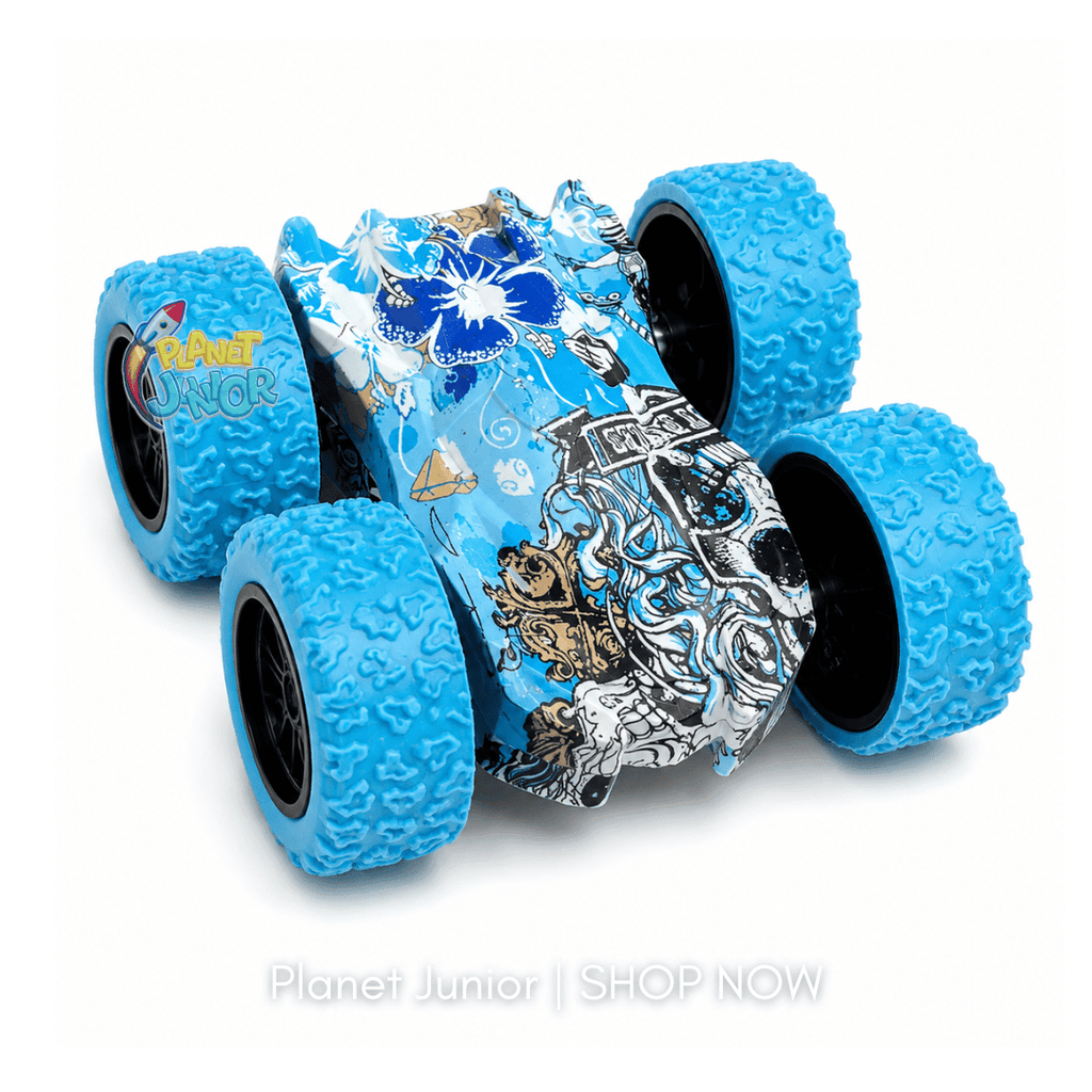Mini Double-Sided Friction Stunt Car – 1 Pc