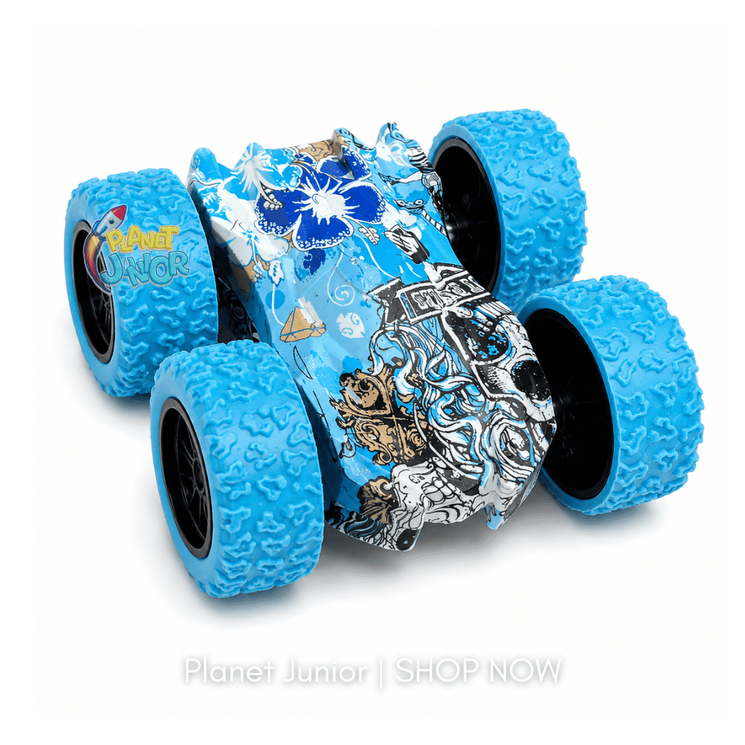 Mini Double-Sided Friction Stunt Car – 1 Pc