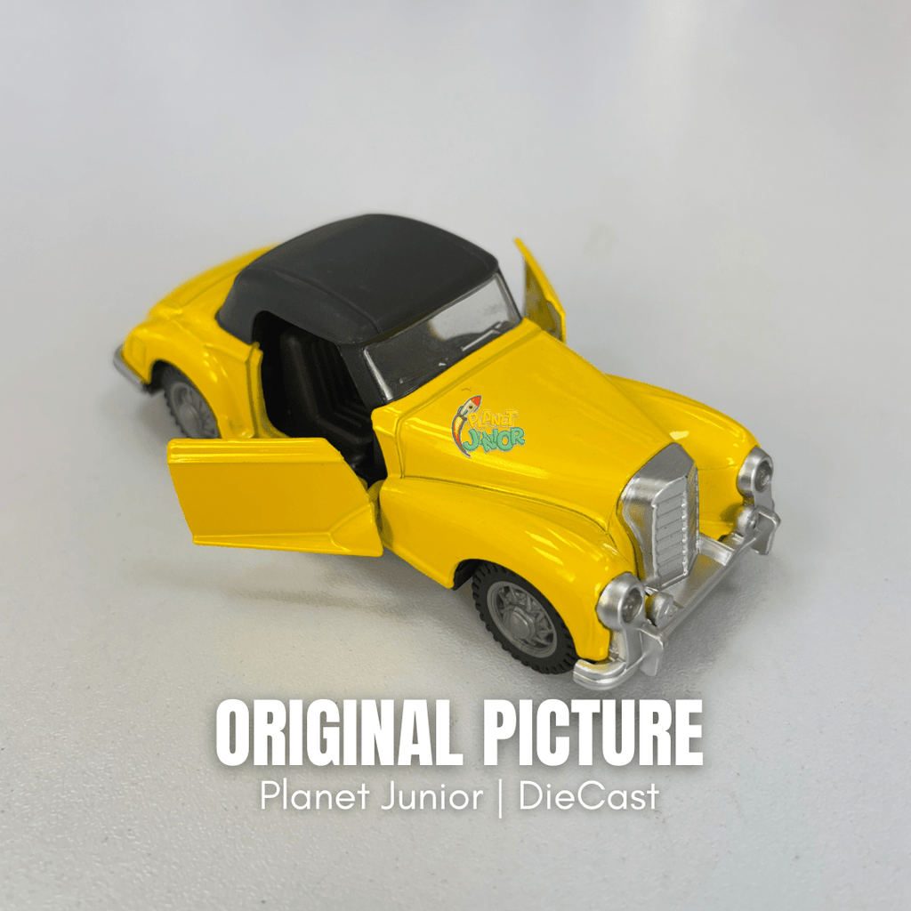 1:32 Mercedes-Benz 220 Cabriolet Classic Die-Cast Vintage Car | 1 Pc