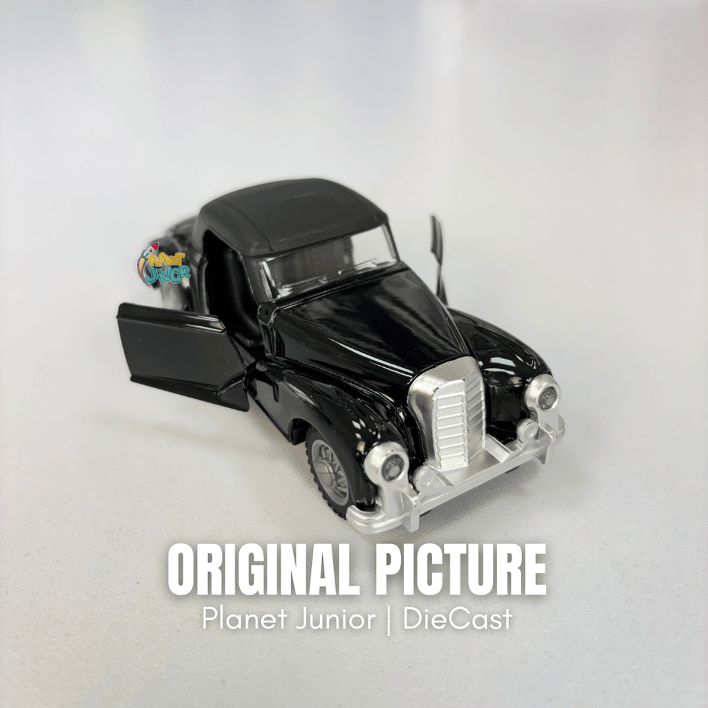 1:32 Mercedes-Benz 220 Cabriolet Classic Die-Cast Vintage Car | 1 Pc