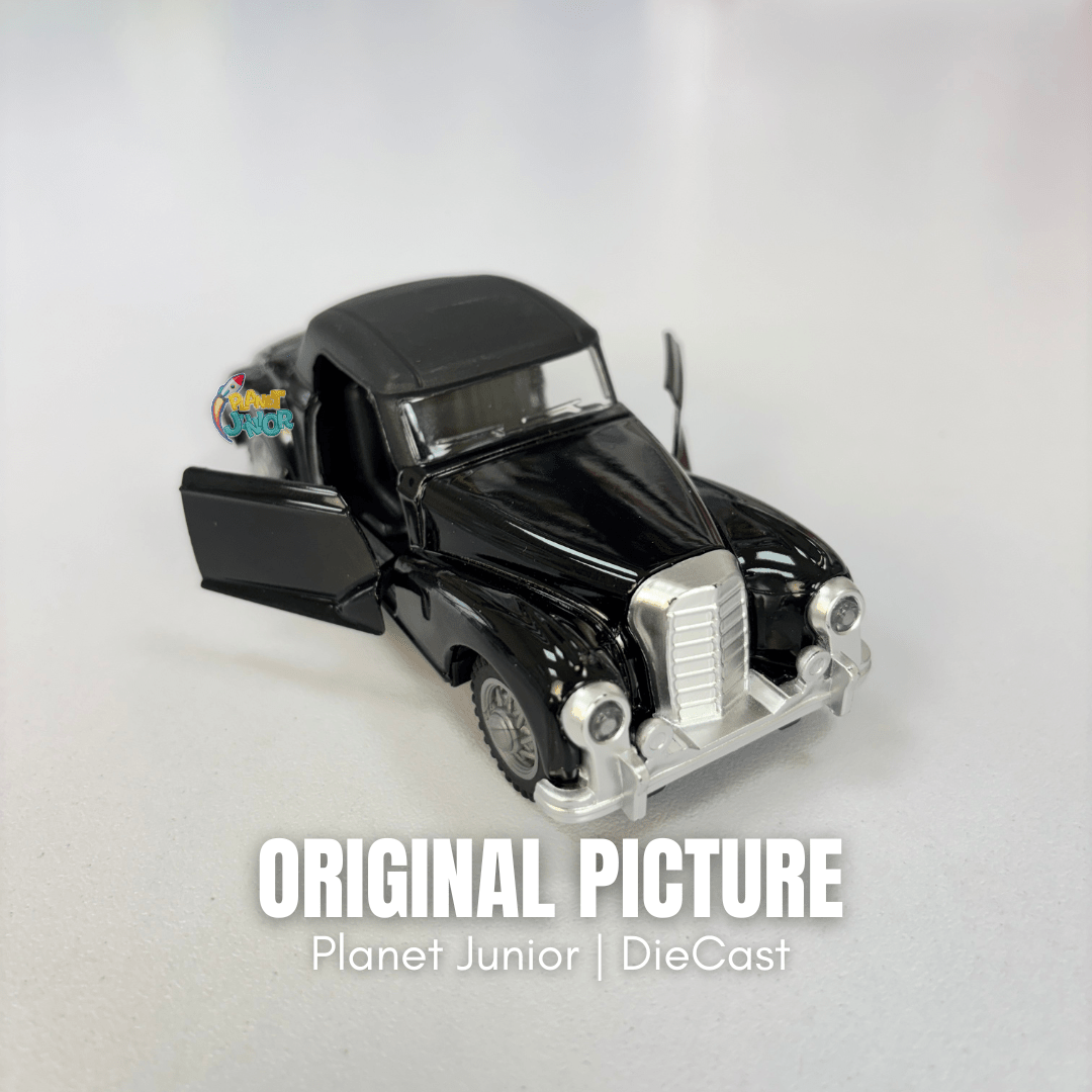 1:32 Mercedes-Benz 220 Cabriolet Classic Die-Cast Vintage Car | 1 Pc