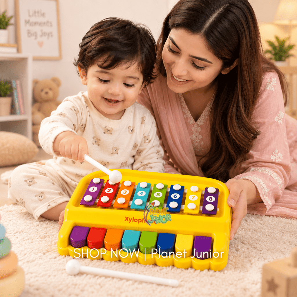 2-in-1 Piano & Xylophone Musical Toy for Kids