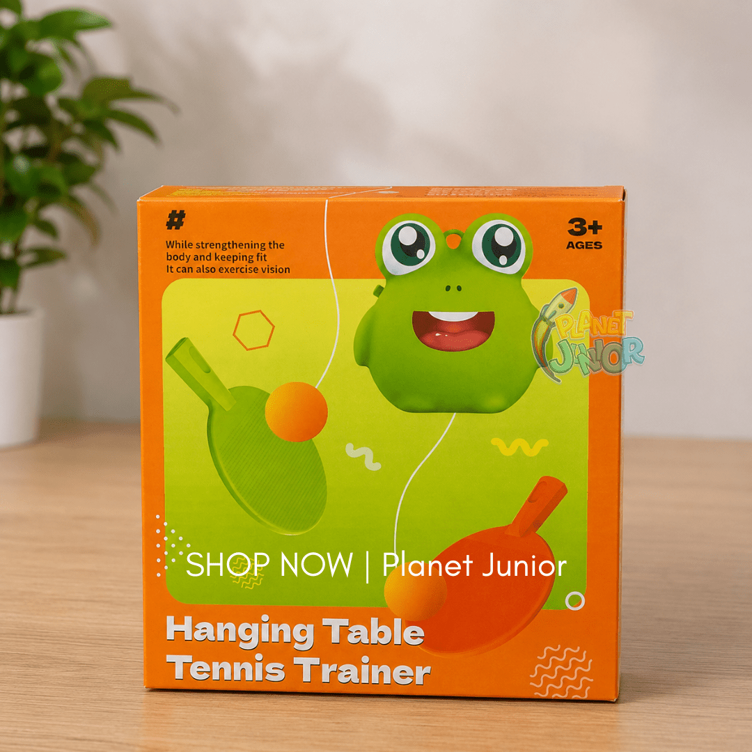 Hanging Table Tennis Trainer for Kids – Fun Reflex & Coordination Game