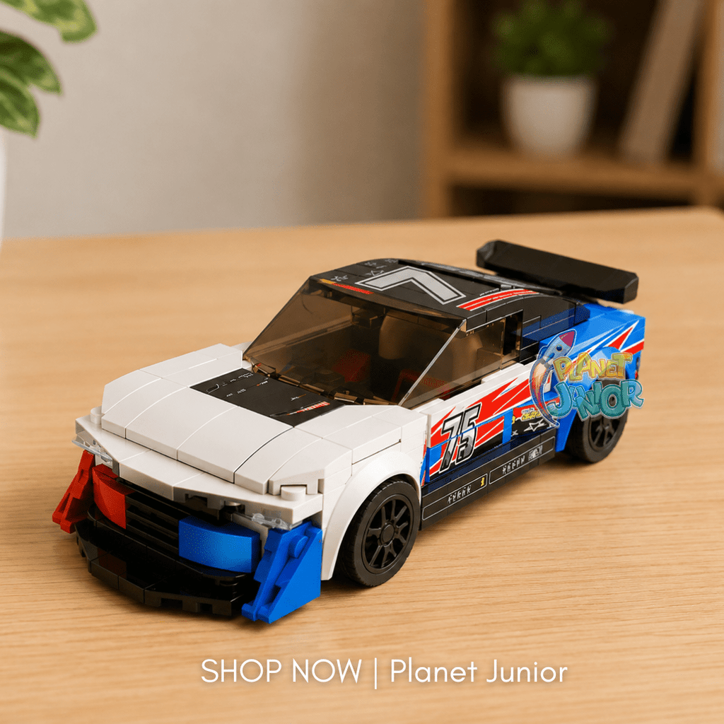 Transforming Racing Car Building Block Set – 361 Pieces
