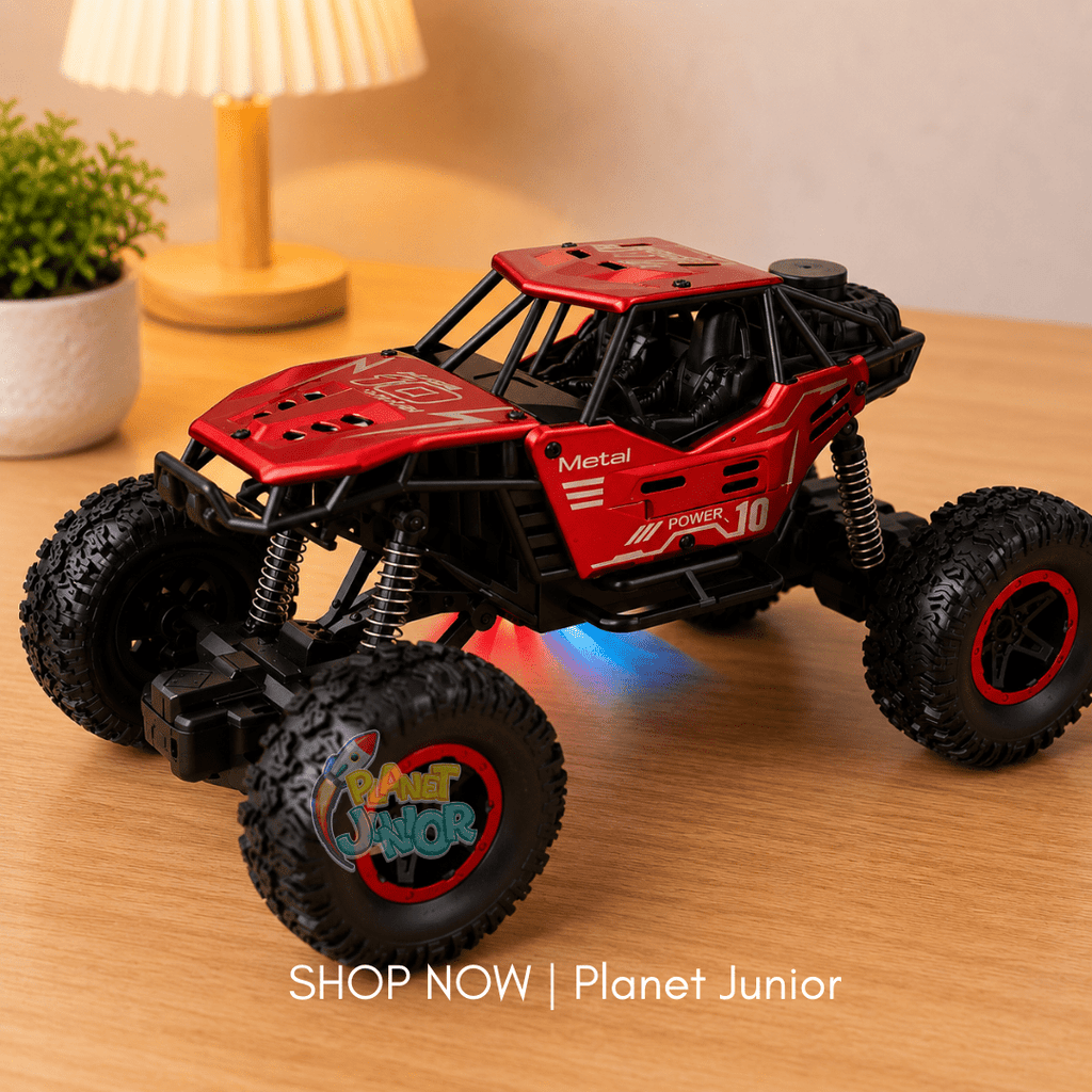 1:18 RC Metal Climbing Off-Road Rock Crawler with Light & Spray Function