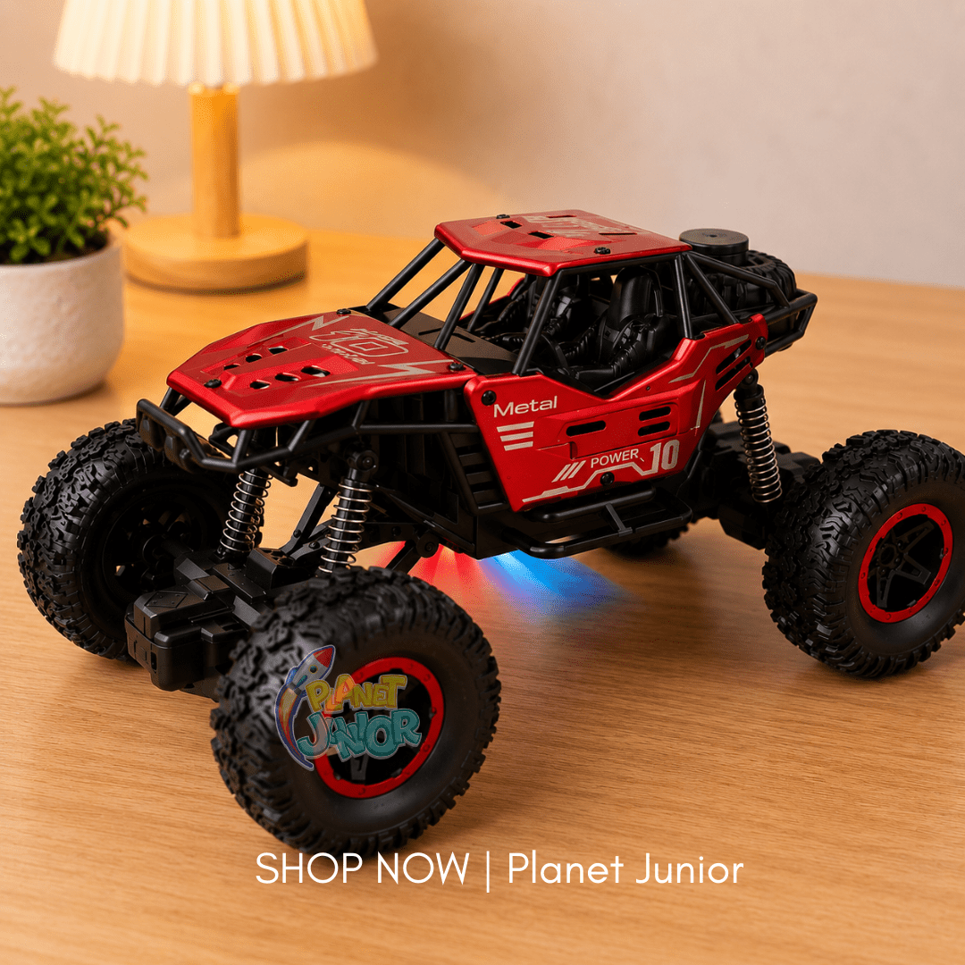 1:18 RC Metal Climbing Off-Road Rock Crawler with Light & Spray Function