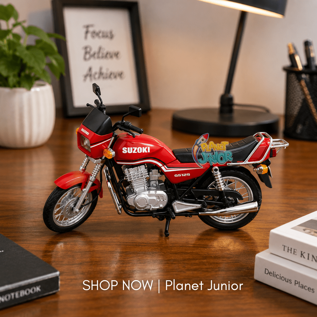 Alloy Super Bike Die-Cast Motorcycle Model with Lights & Sound