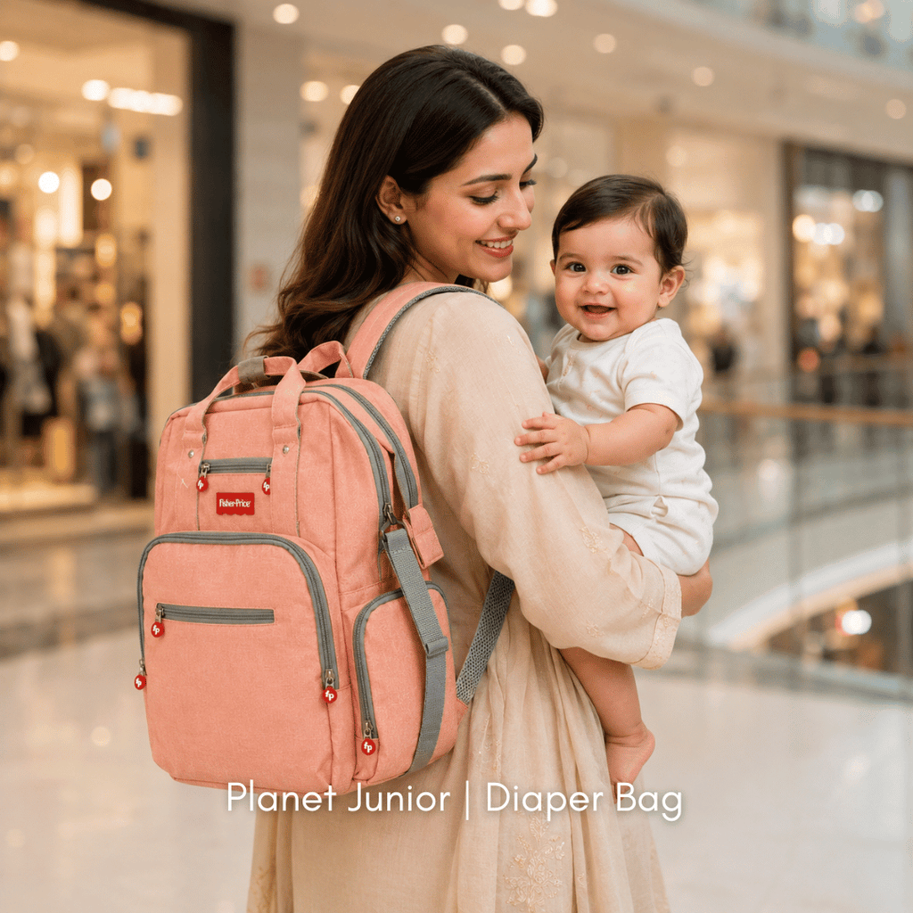 🎒 Fisher-Price Multi-Pocket Diaper Backpack