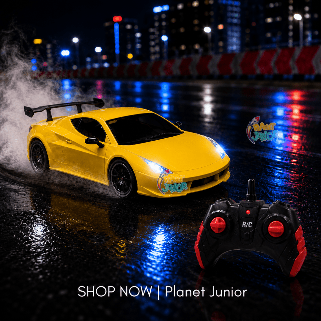 Lamborghini Huracán-Inspired Rechargeable RC Sports Car with Remote Control