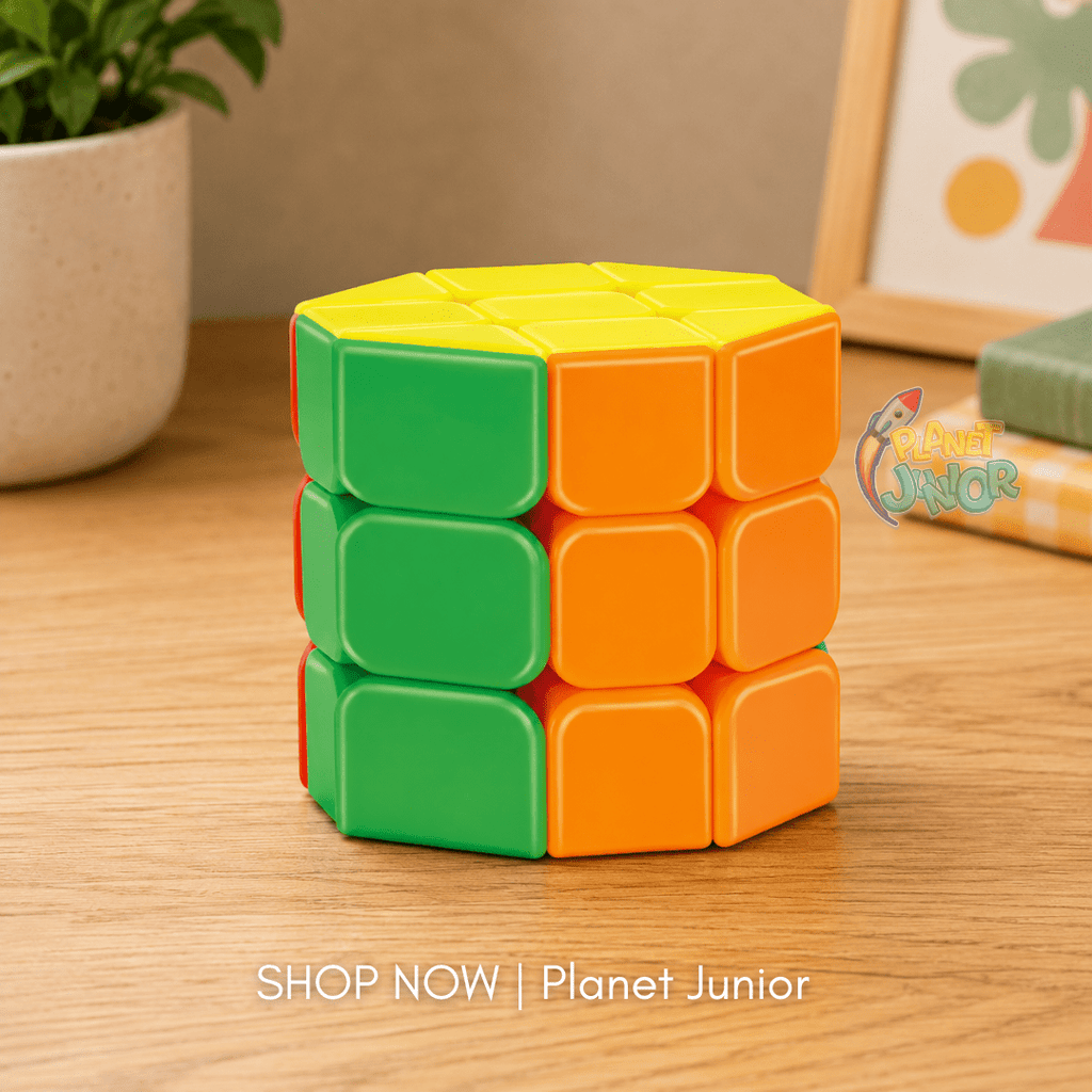 4-in-1 Magic Cube Brain Challenge Puzzle Set for Kids