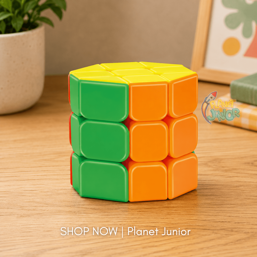 4-in-1 Magic Cube Brain Challenge Puzzle Set for Kids