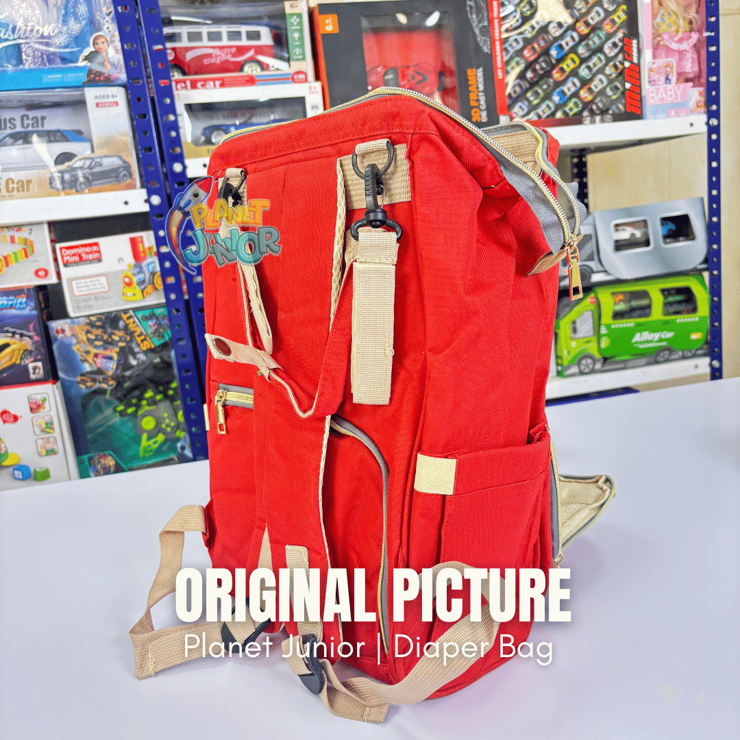 Multi-Functional Mommy Backpack – Large Capacity Diaper Bag with Cute Bunny Design