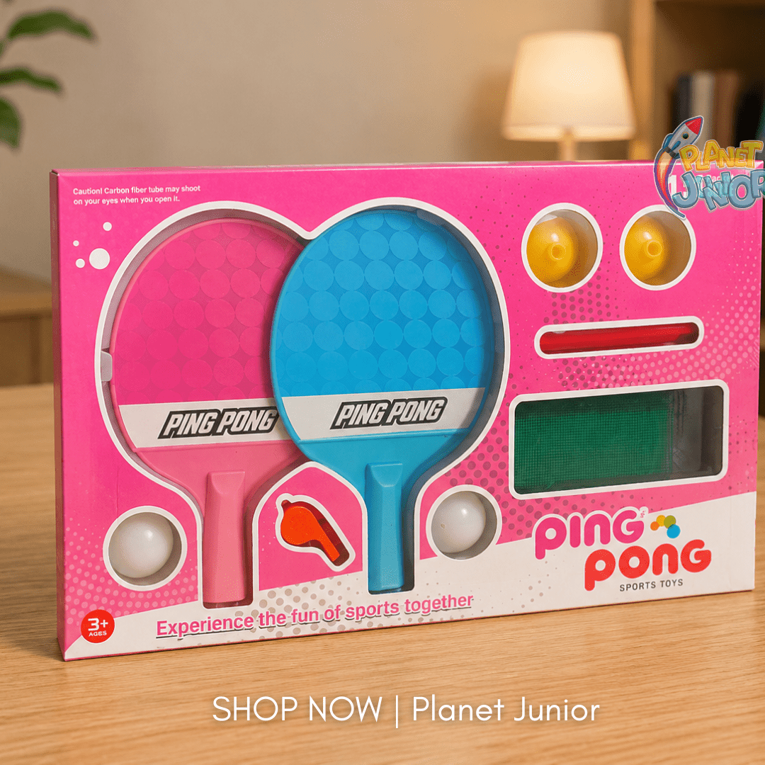 Kids Table Tennis Ping Pong Set with Net