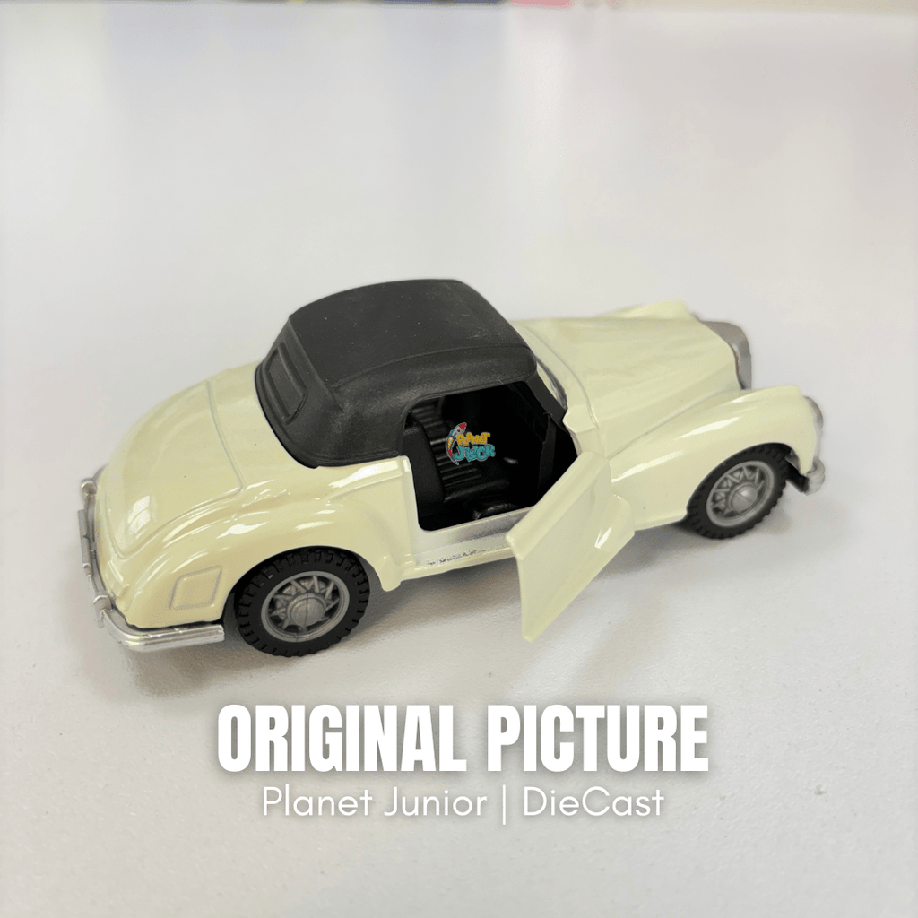 1:32 Mercedes-Benz 220 Cabriolet Classic Die-Cast Vintage Car | 1 Pc