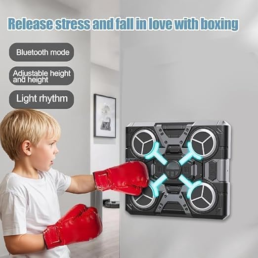 Interactive Wall Mounted Boxing Training Machine for Kids