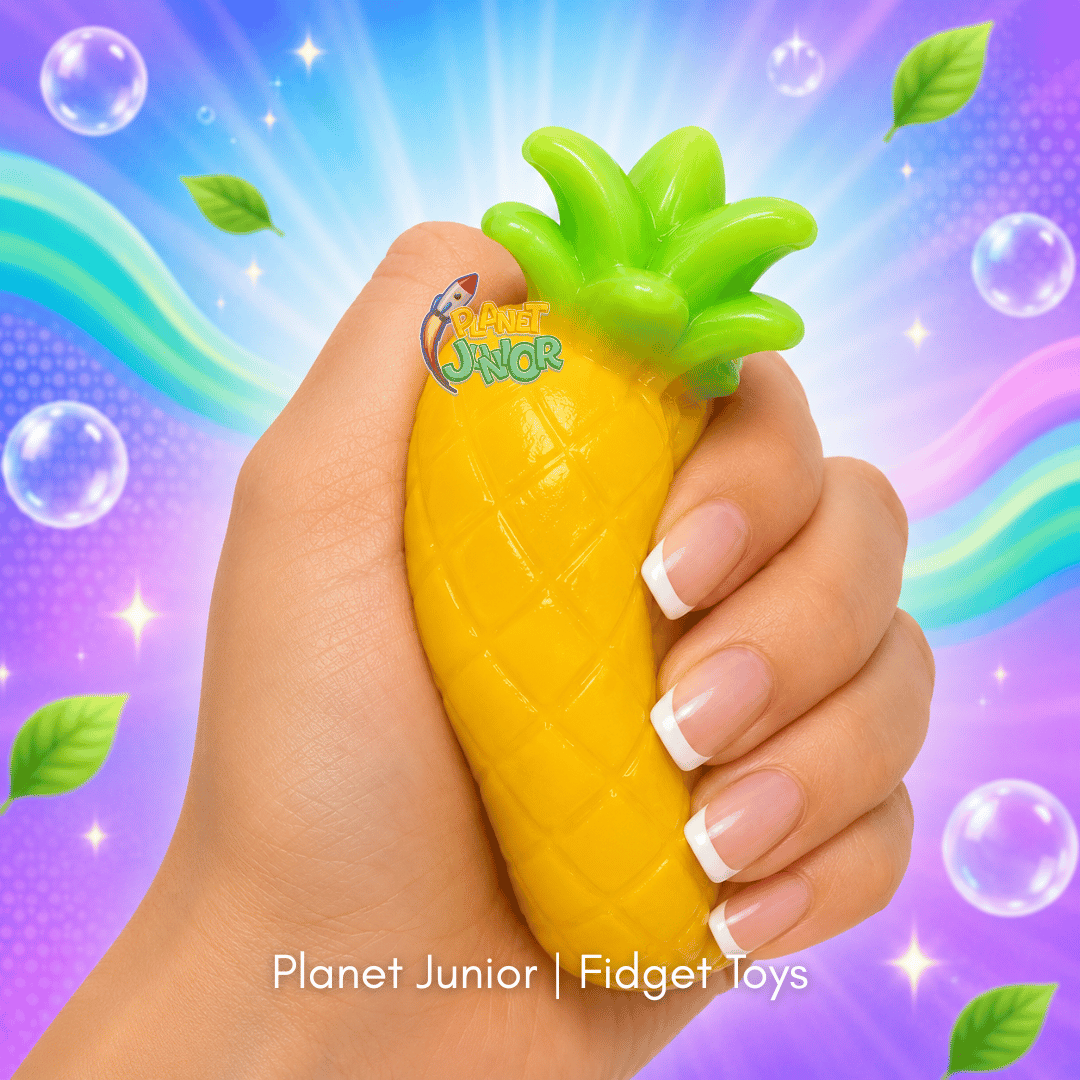 Squishy Fruit Stress-Relief Toy – Assorted Designs | 1 Pcs