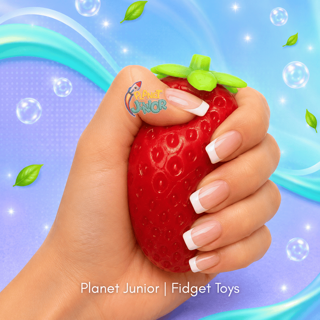 Squishy Fruit Stress-Relief Toy – Assorted Designs | 1 Pcs