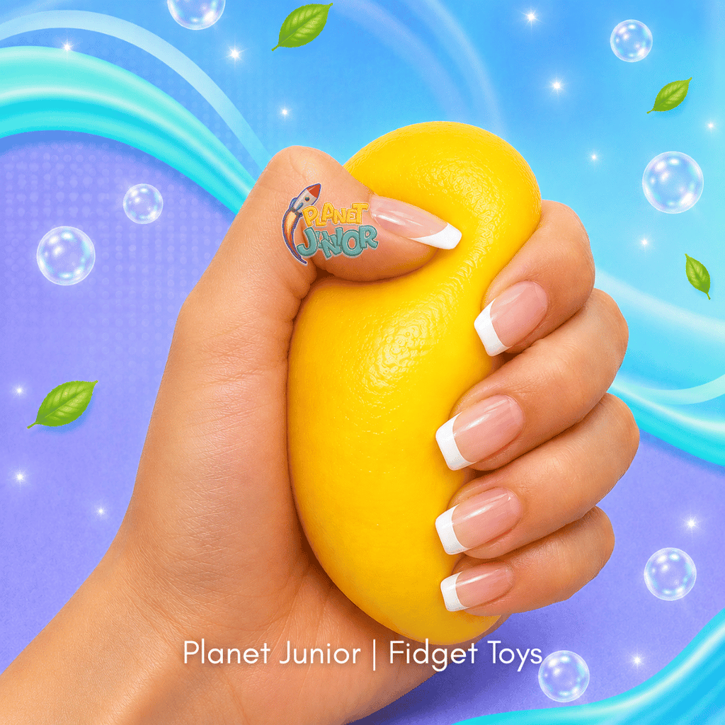 Squishy Fruit Stress-Relief Toy – Assorted Designs | 1 Pcs