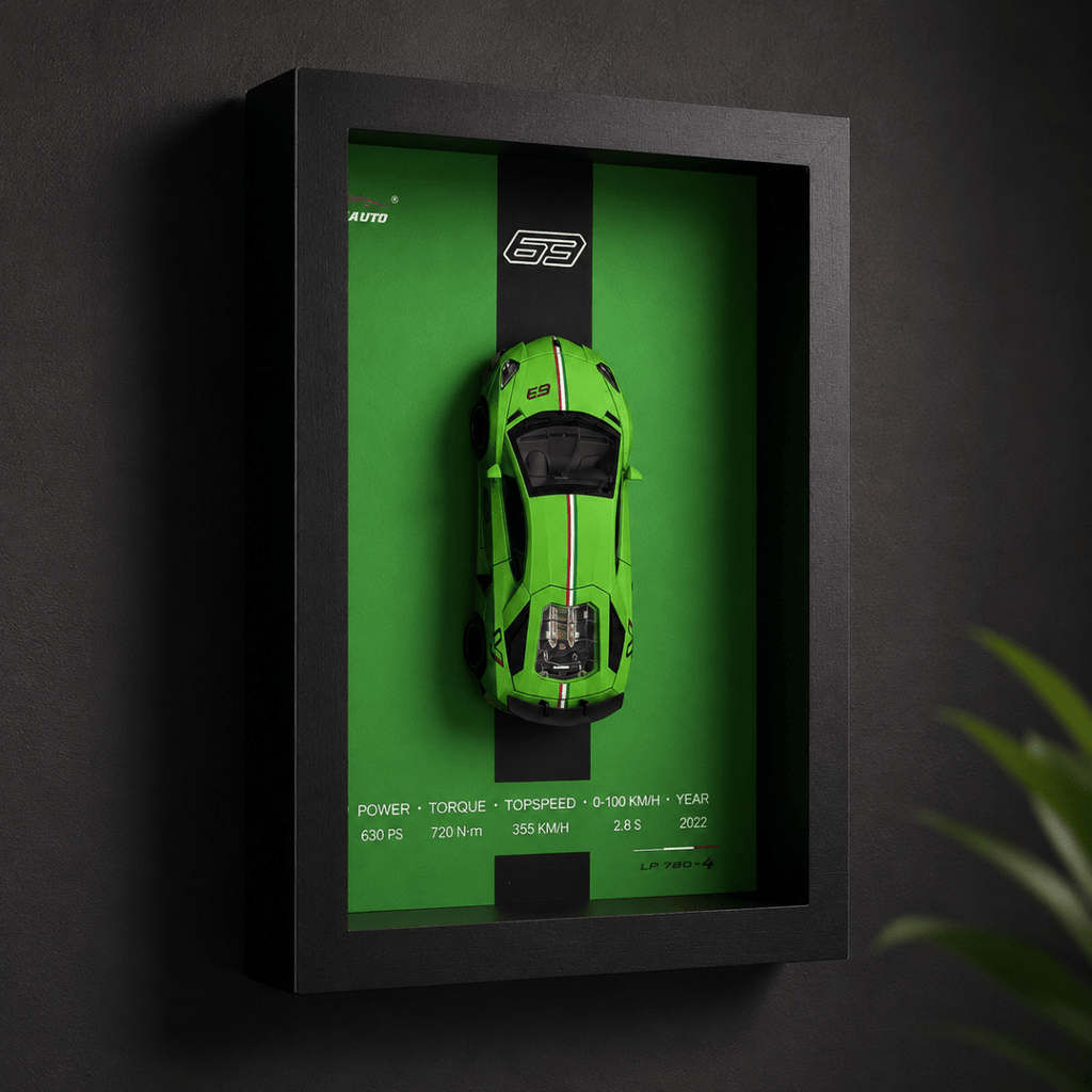 3D Display Frame 1:32 Lamborghini Aventador Diecast Model