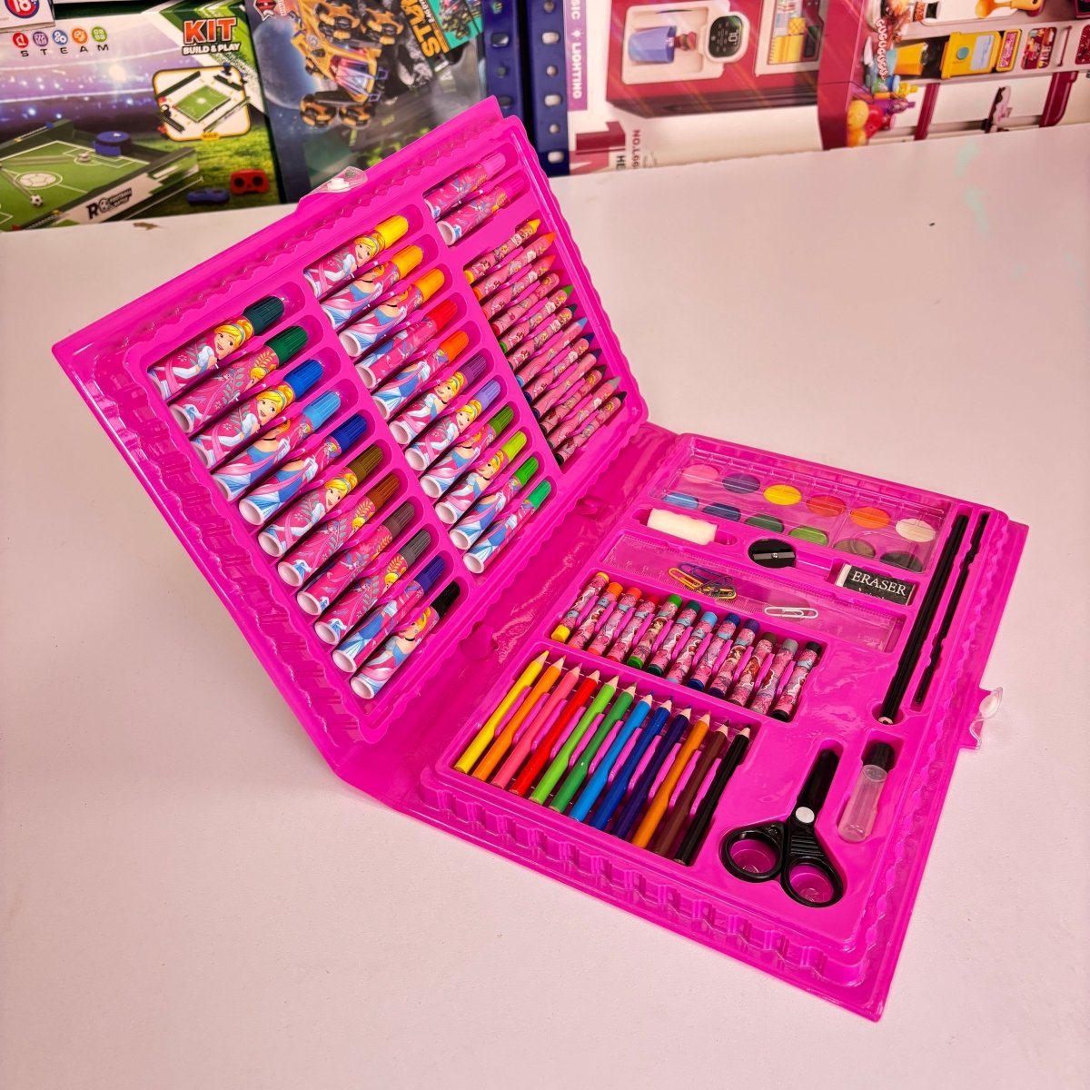 Princess Kids Coloring & Art Set | 86 pcs