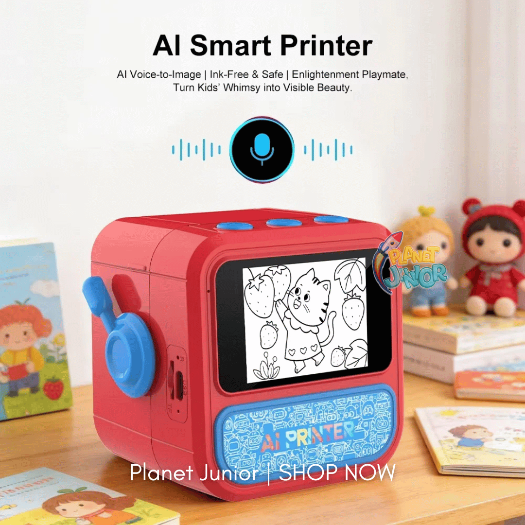 AI Voice Magic Smart Thermal Printer for Kids