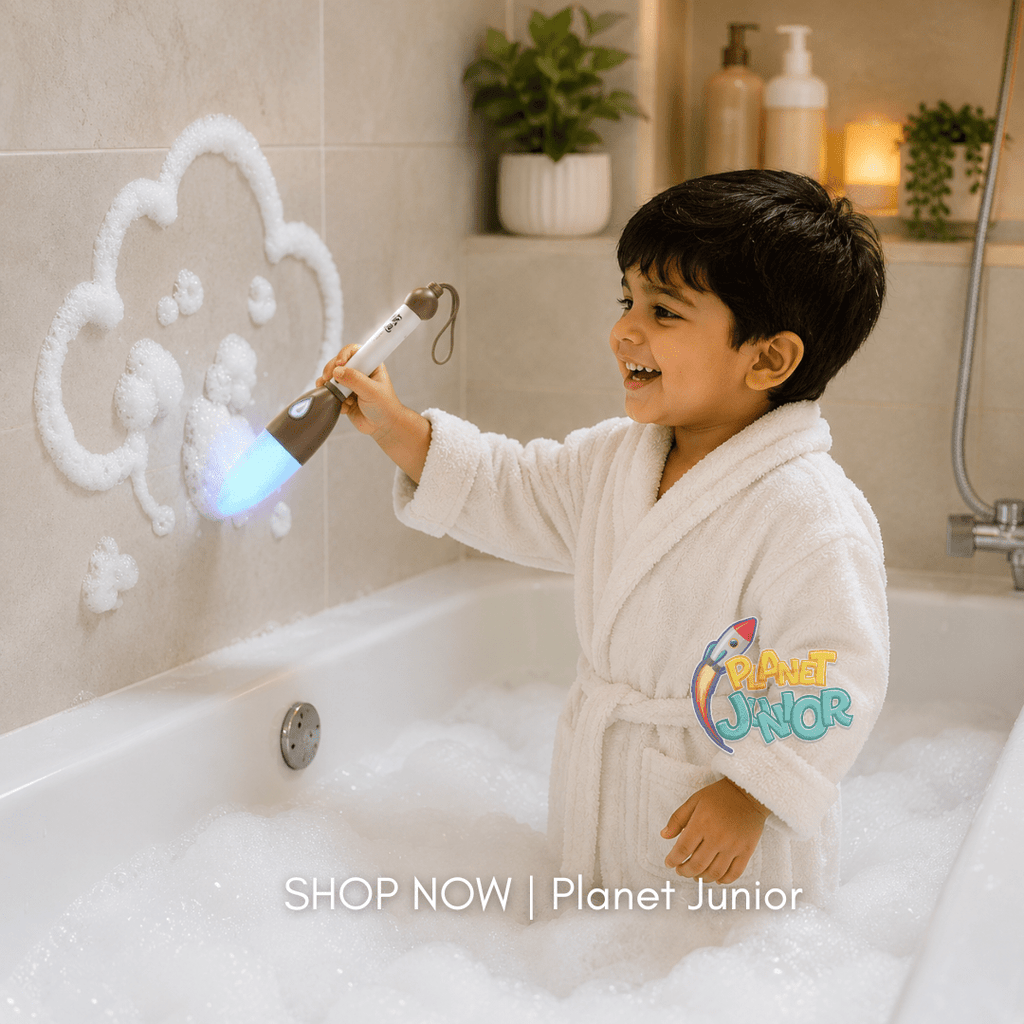 Magic Bubble Brush Pen with Light Effect & Creative Bubble Play