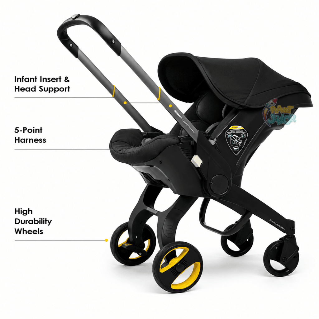 Convertible Baby Car Seat & Travel Stroller