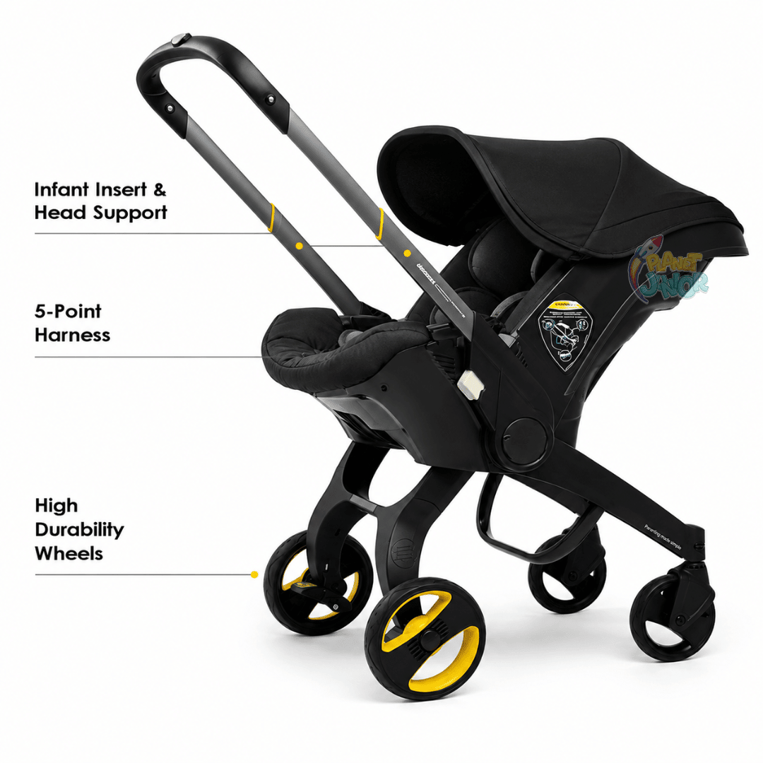 Convertible Baby Car Seat & Travel Stroller