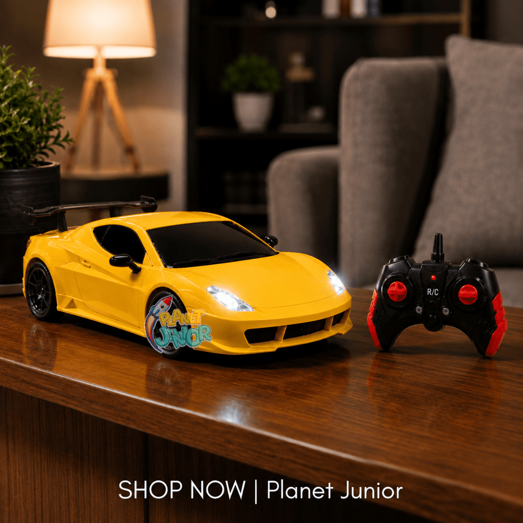 Lamborghini Huracán-Inspired Rechargeable RC Sports Car with Remote Control