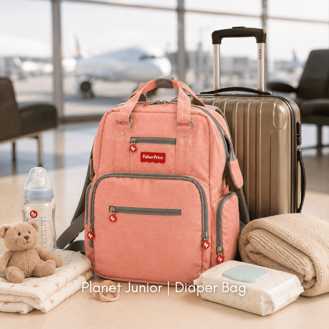🎒 Fisher-Price Multi-Pocket Diaper Backpack