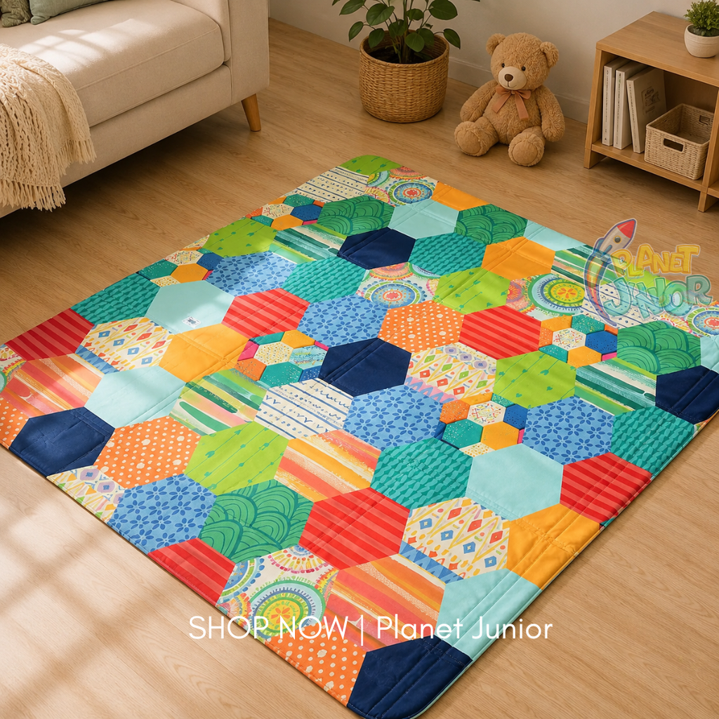 FlexiPlay Comfort Foam Mat – Large Play & Floor Mat