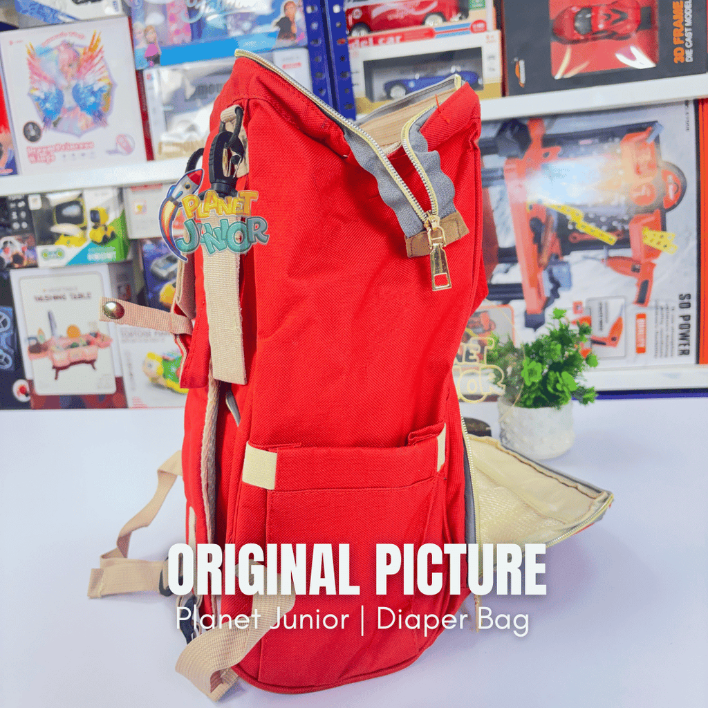 Multi-Functional Mommy Backpack – Large Capacity Diaper Bag with Cute Bunny Design