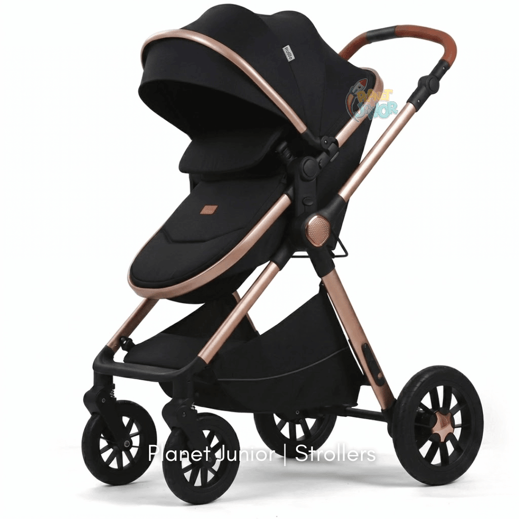 Kidilo Luxury 3-in-1 Pram, Stroller & Infant Car Seat Travel System