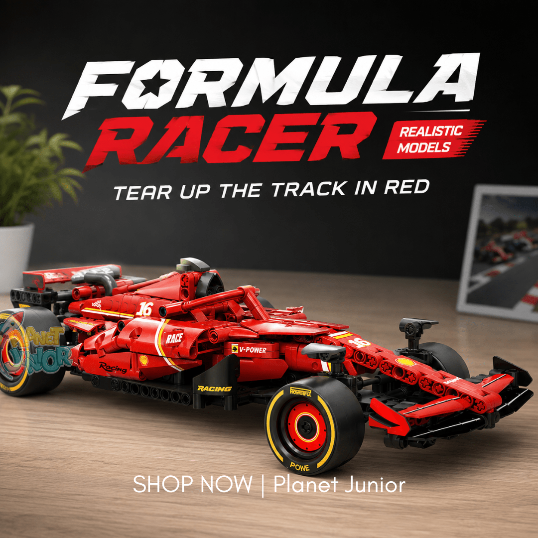 1:14 Fearless Racer Pull-Back F1 Style Legos Car – 748 Pieces