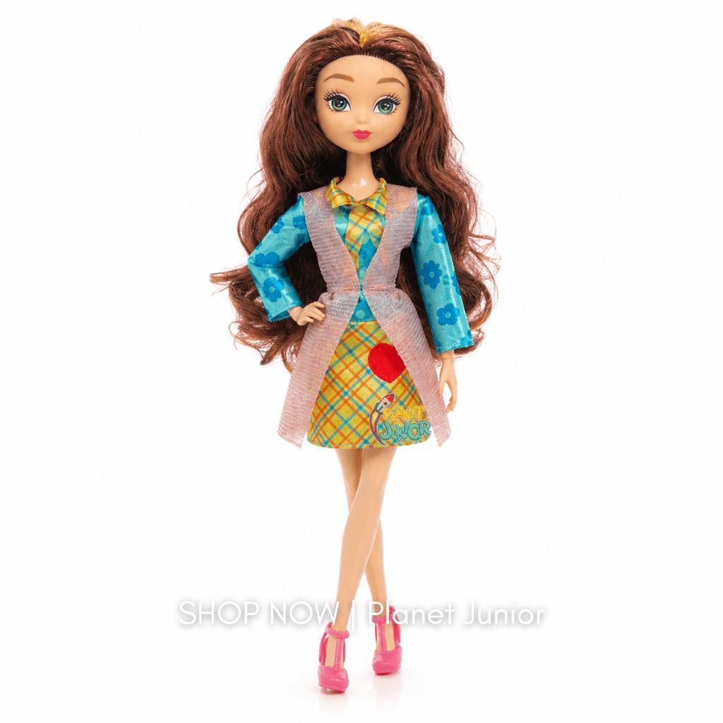 10-Inch Fashion Doll with Hair Styling &  Fashion Accessories – Hard Body