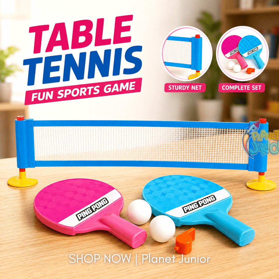 Kids Table Tennis Ping Pong Set with Net