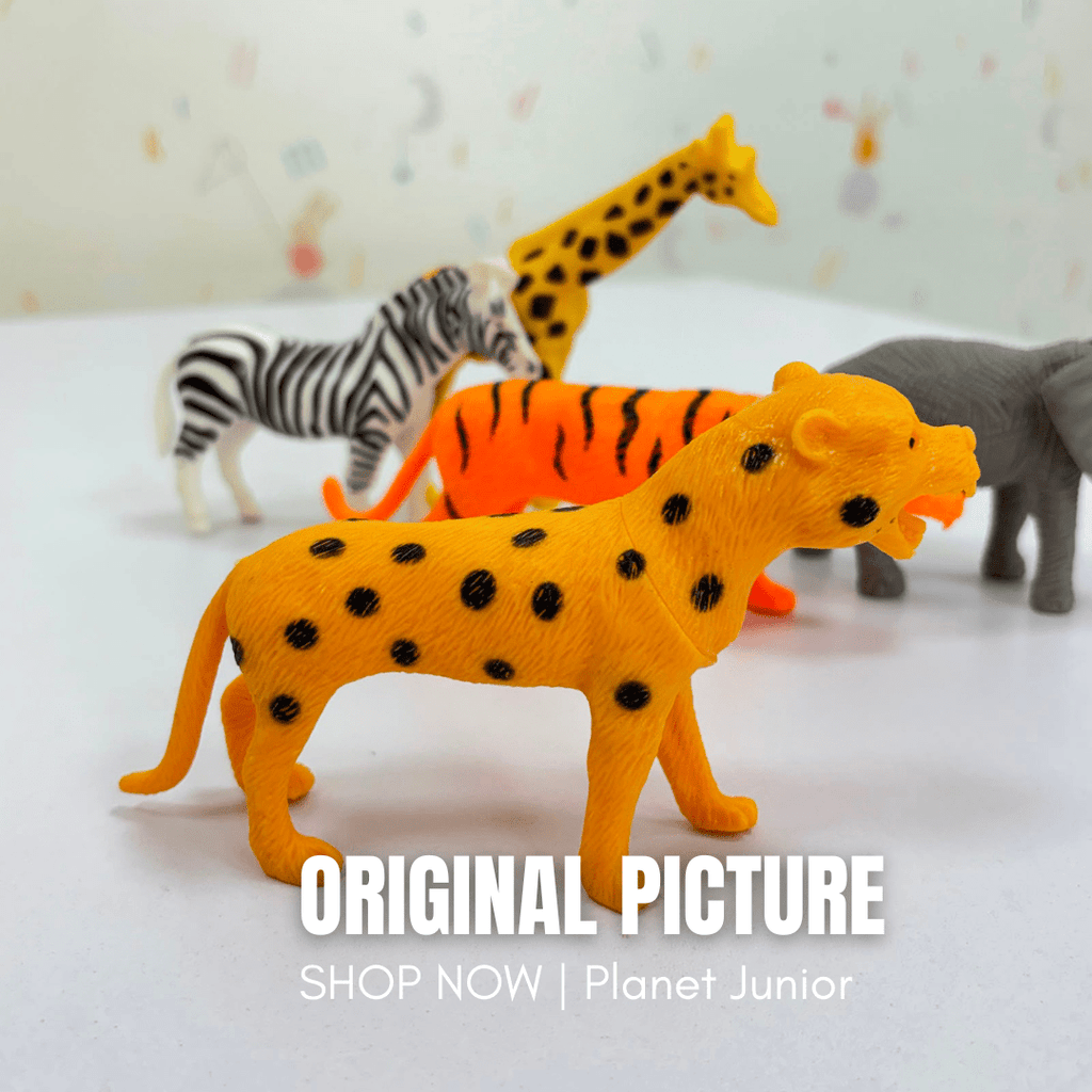 Realistic Wild Animal Figures Set – Safari & Jungle Animals for Kids