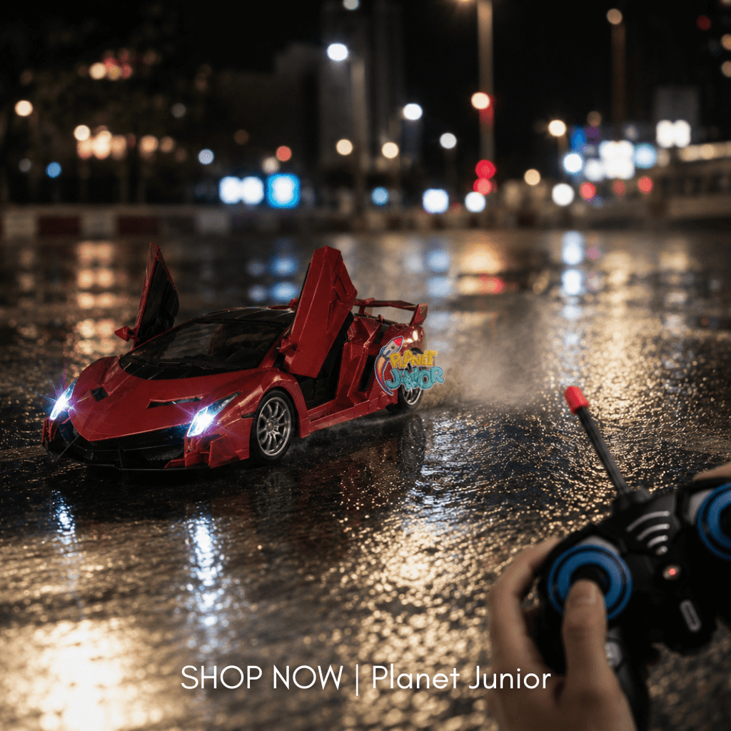 1:14 Scale Lamborghini-Inspired Remote Control Sports Racing Car with Opening Doors