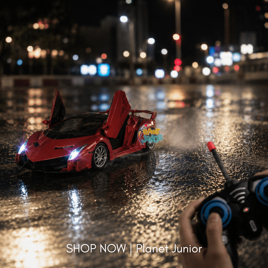 1:14 Scale Lamborghini-Inspired Remote Control Sports Racing Car with Opening Doors