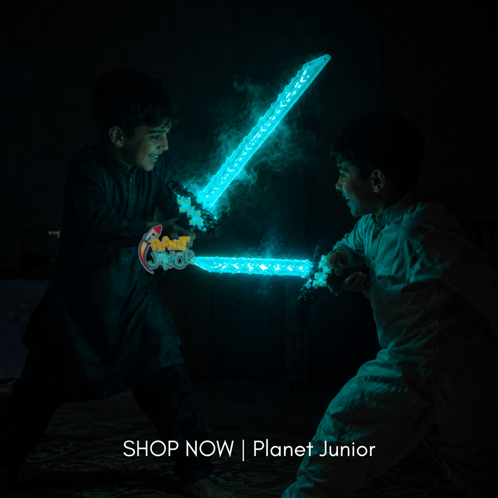LED Light-Up Mist Spray Adventure Sword