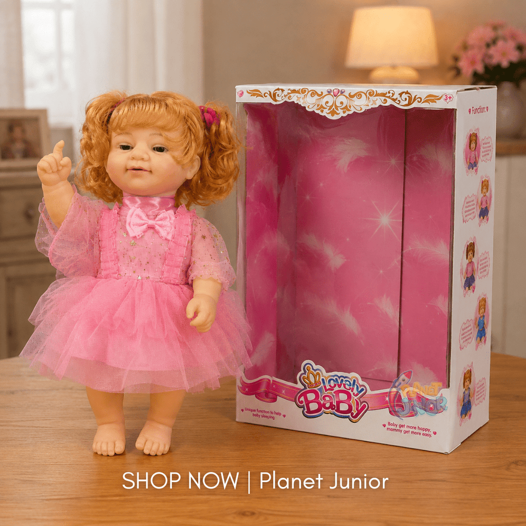 20 inch Interactive Doll with Music & Doctor Playset